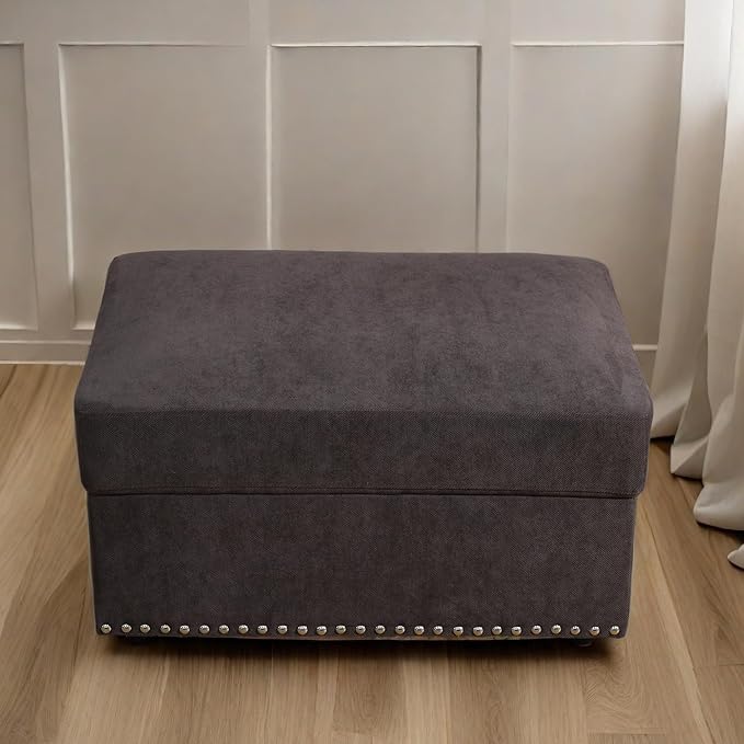 Sectional Couch Sofa with Ottoman Living Room Ottoman, U-Shaped Modern Couches for Living Room, Bedroom, Office