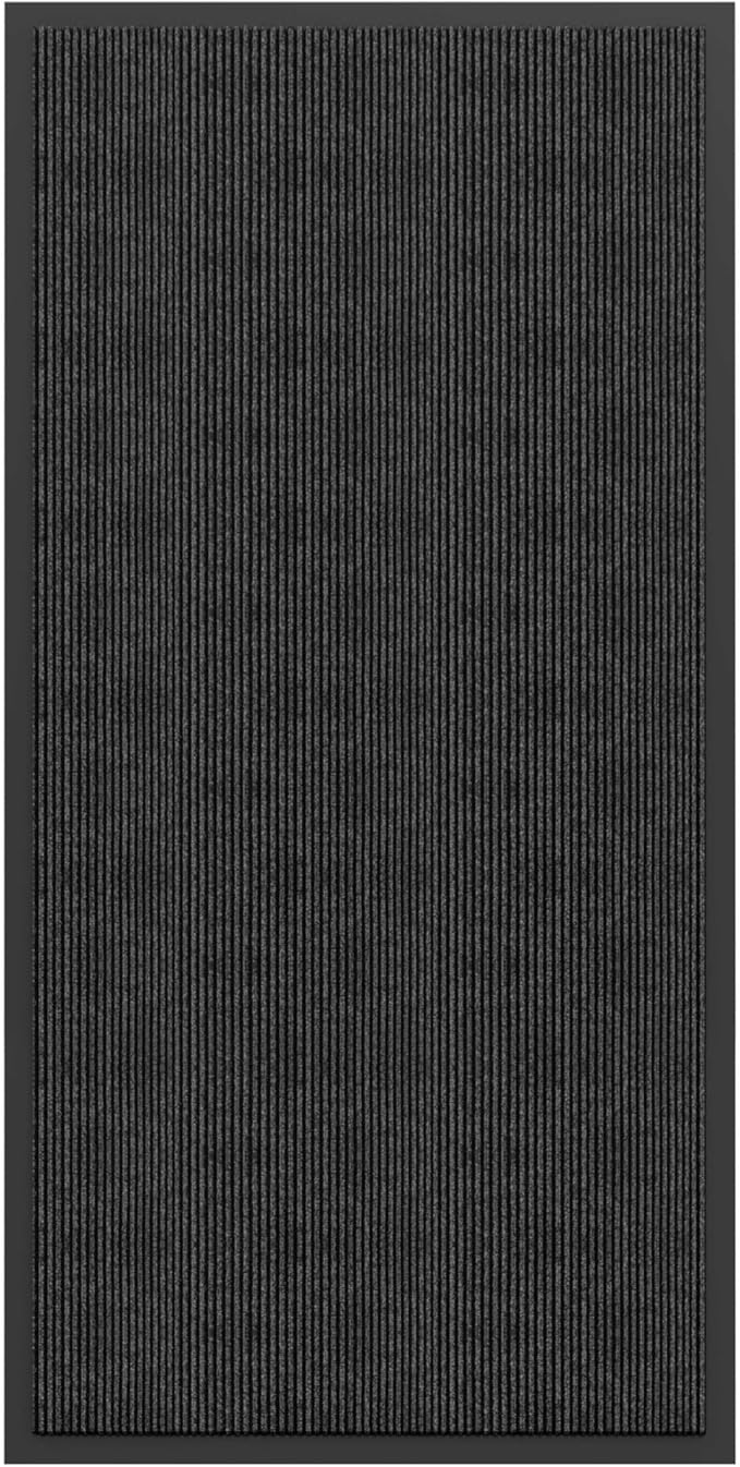 Amyracel Front Door Mat Indoor Outdoor Entrance, 48'' x 96'' All-Season Waterproof Heavy Duty Doormat for Outside Entry, Stain and Fade Resistant, Low Profile, Easy Clean Patio Entryway Mat