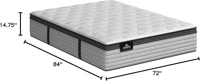 Kingsdown Passions Aspiration 14.75" Pillow Top Mattress California King