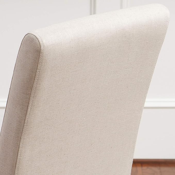 Christopher Knight Home Pertica Linen Dining Chairs, 2-Pcs Set, Natural