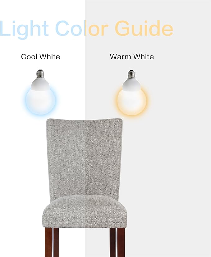 HomePop Parsons Classic Upholstered Accent Dining Chair, Single Pack, Light Grey