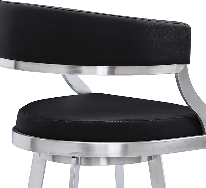 Saturn Bar Stool, 30" Height, Black