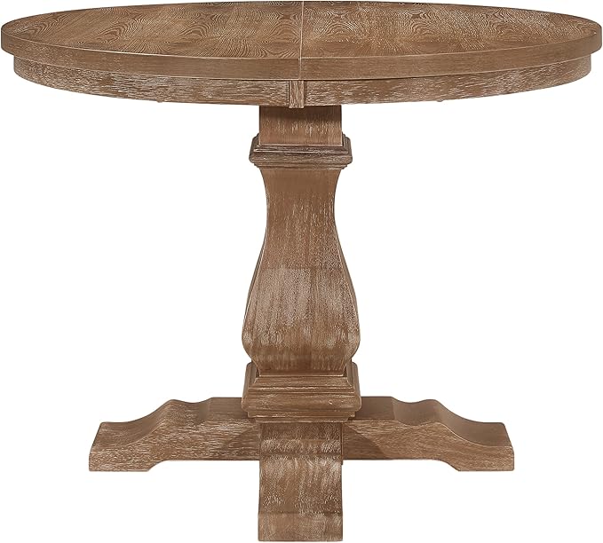 Christopher Knight Home Felly Dining Set, 20.25 "W x 24 "D x 34 "H, Natural Brown + Light Ash + Gray