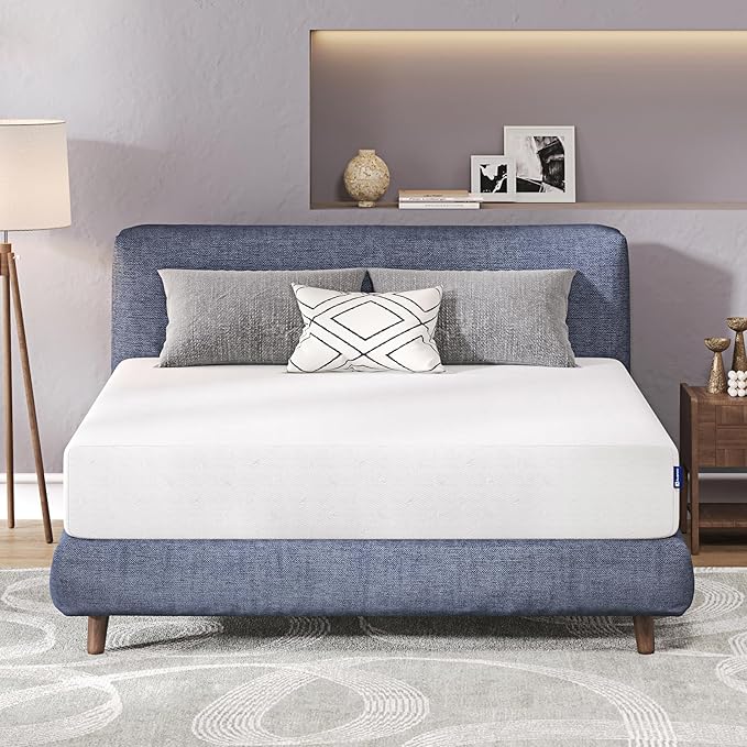Avenco 12 Inch Full Mattress in a Box with Comfort Memory Foam for Pain Relief, Guest Bed Mattress, CertiPUR-US Certified