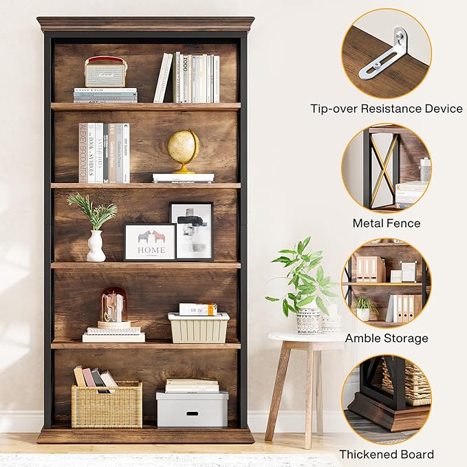 LITTLE TREE 5-Tier Bookcase