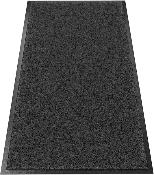 Front Door Mat Outside Entrance, 48" x 24" Doormat Outdoor Indoor Entrance, Non Slip Indoor Mats for Entryway, Heavy Duty Waterproof Low Profile Welcome Mat for Entry, Patio, High Traffic Areas
