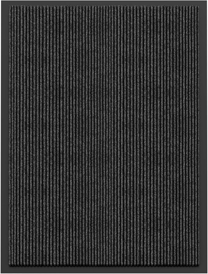 Amyracel Front Door Mat Indoor Outdoor Entrance, 36" x 48" All-Season Waterproof Heavy Duty Doormat for Outside Entry, Stain and Fade Resistant, Low Profile, Easy Clean Patio Entryway Mat