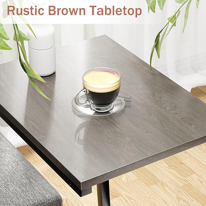 C-Shaped End-Table Set of 2 - Side Table for Couch,Curved Support Legs, Slide Under Couch Table for Sofa, TV Tray Table for Living Room Bedroom（Lvory）