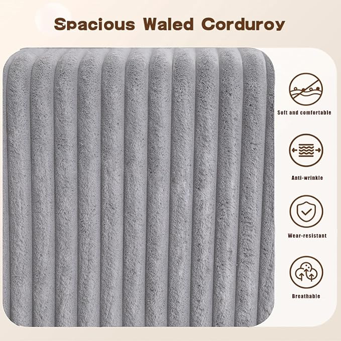 Free Combination Cloud Boneless Modular Sectional Sofa with Chaise Lounge,Modern Minimalist Upholstered Couches, Oversized U Shaped Lounge Sofa Couch w/ 8 Pillows