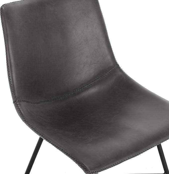 Poly and Bark Paxton Dining Chair, Set of 2 Grey