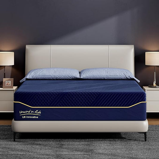 SDHYL Full Mattress, 12 Inch Gel Infused Memory Foam Mattress for Good Sleep, Bed in a Box Mid Firm CertiPUR-US Certified & Fiberglass Free, Washable Cover, 75"*54"
