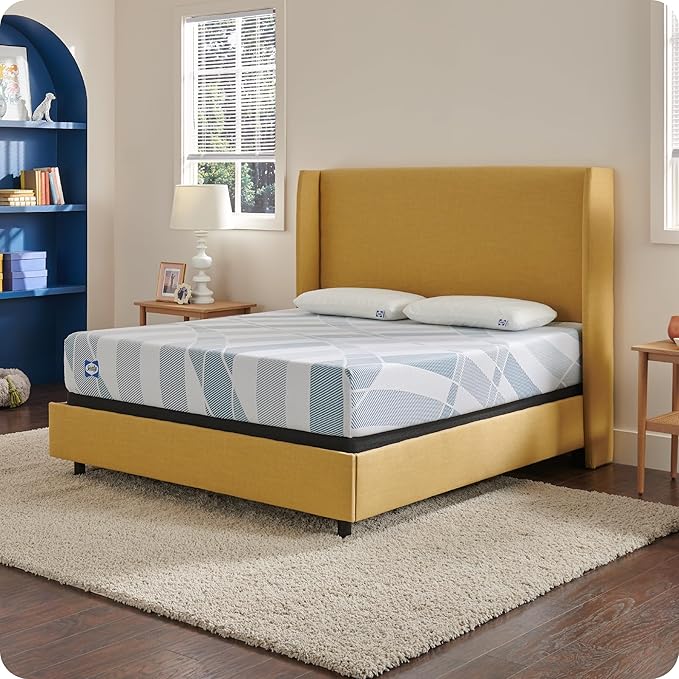 Sealy Dreamlife 10” Hybrid Mattress-in-a-Box, Full, SealyComfort Gel Memory Foam, SealyResponsive Encased Coils, Surface-Guard Technology