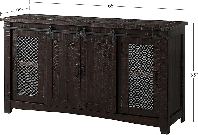Martin Svensson Home 90908 Durango 65" TV Stand, Espresso