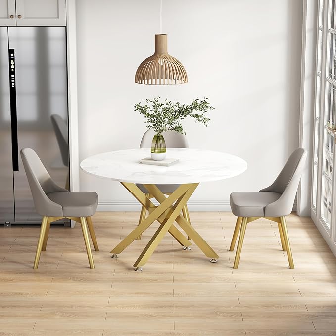 30 Inch Modern Gold Metal X Shape Table Legs, 4 Pieces, 28 Inch Height, 1200 lbs Weight Capacity, Ideal for Tables, Workbenches, Shelves