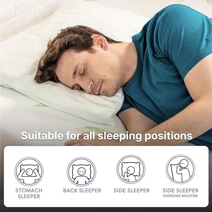 NapQueen Twin Size, 6 Inch Anula Green Tea Infused Memory Foam Mattress, Bed in a Box, CertiPUR-US Certified