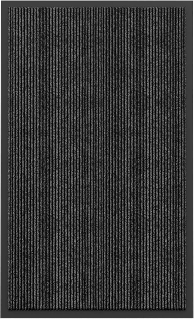 Amyracel Front Door Mat Indoor Outdoor Entrance, 36" x 60" All-Season Waterproof Heavy Duty Doormat for Outside Entry, Stain and Fade Resistant, Low Profile, Easy Clean Patio Entryway Mat