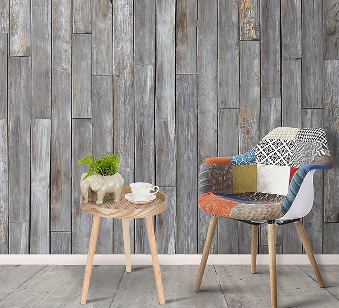 Small Side Table, Rattan Nightstand, Round End Boho Bedside Accent Mid-Century Modern Bed Tables for Living Room Bedroom Office Balcony(Natural Walnut)