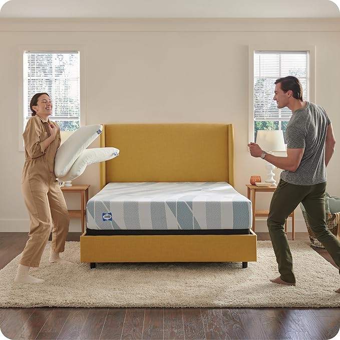 Sealy Dreamlife 10” Hybrid Mattress-in-a-Box, Full, SealyComfort Gel Memory Foam, SealyResponsive Encased Coils, Surface-Guard Technology