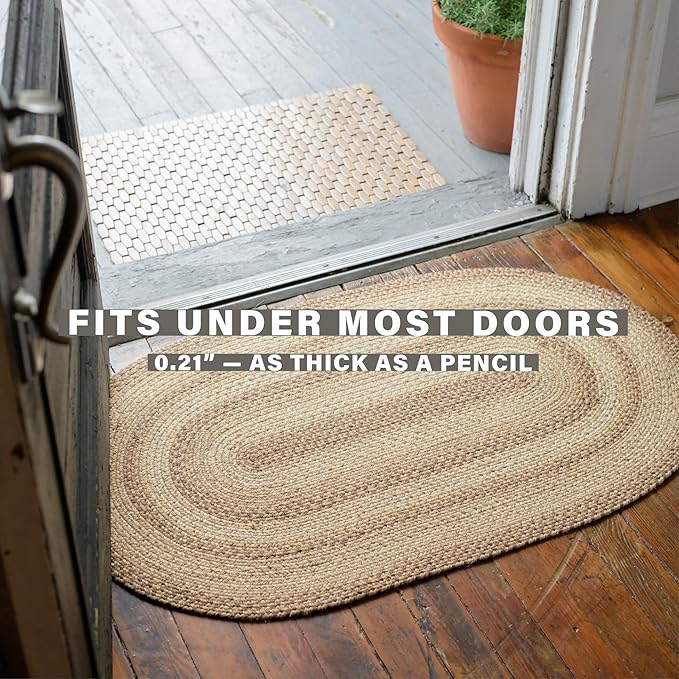Cookie Dough Brown Area Rugs 4x6' – Large Farmhouse Rugs for Entryway and Bedroom