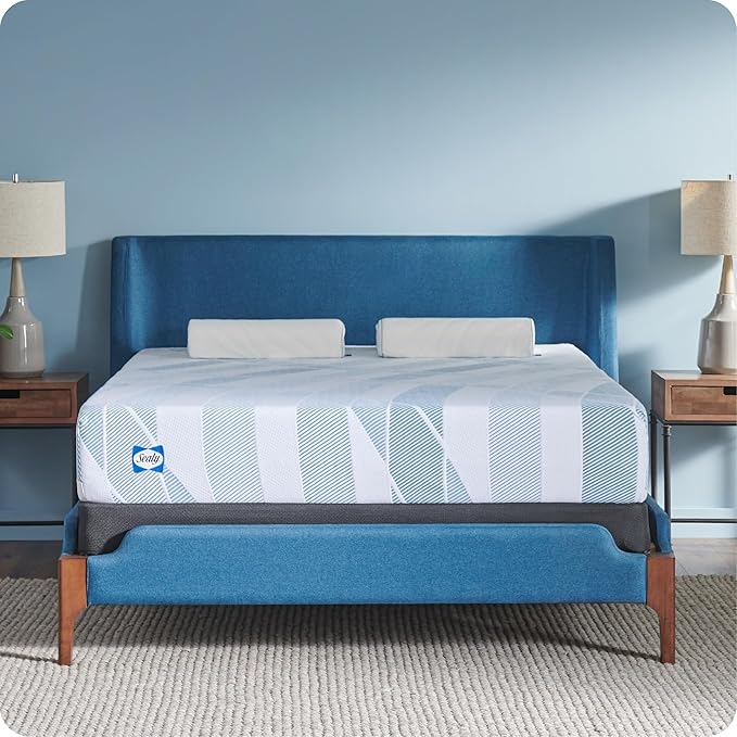 Sealy Dreamlife 10” Foam Mattress-in-a-Box, Twin, SealyComfort Gel Memory Foam, Surface-Guard Technology, 10 Year Limited Warranty, Made in The USA