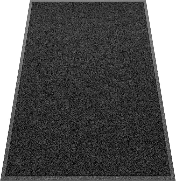 Amyracel Front Door Mat Indoor Outdoor Entrance, 48" x 72" All-Season Waterproof Heavy Duty Doormat for Outside Entry, Stain and Fade Resistant, Low Profile, Easy Clean Patio Entryway Mat