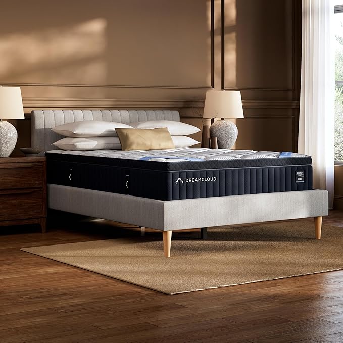 Premier 13" California King Mattress - Luxury Hybrid Gel Memory Foam - 365 Night Trial - Fiberglass Free - Forever Warranty - Mattress in a Box - CertiPUR-US Certified