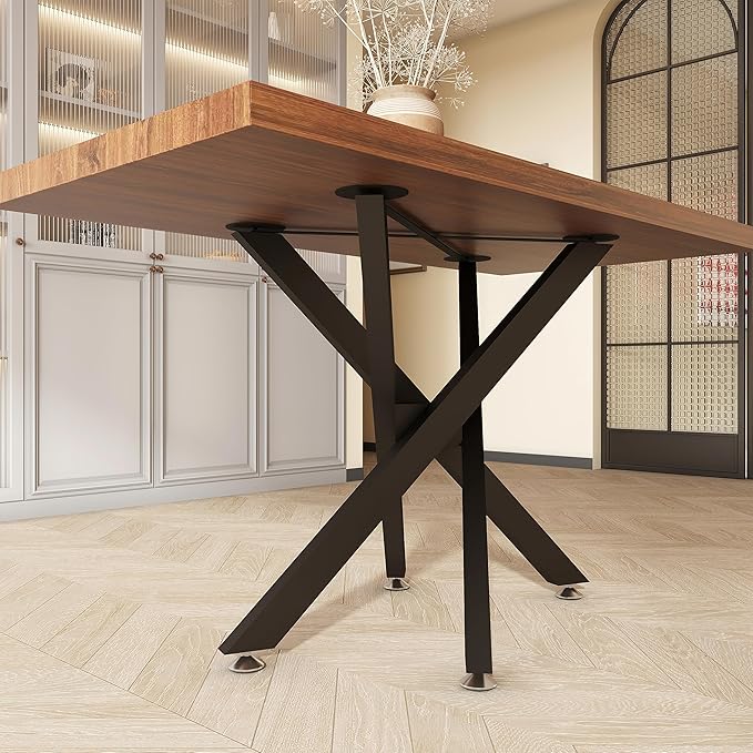 30 Inch Metal Table Legs, Heavy Duty Desk Legs Combinatorial Dining Table Legs for Wood, Glass, Marble Tabletop, Table Base Only These Table Leg Come in a Golden Ratio Design