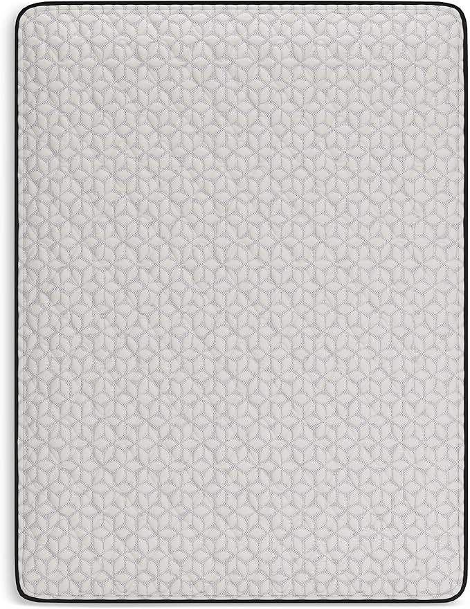 Signature Design by Ashley Limited Edition Firm 12 Inch Hybrid Mattress with Gel Memory Foam and Edge Support for Cool Sleep and Pressure Relief, Queen, Fiberglass Free, Mattress In A Box