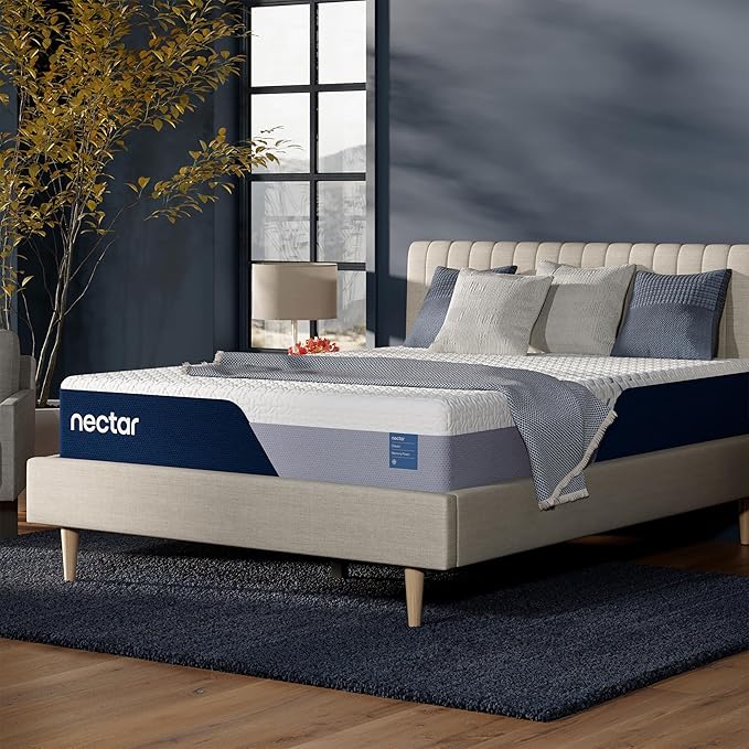 Nectar Classic 12” Twin Mattress - Medium Firm - Contouring Memory Foam - Cooling Top Layer - Support & Pressure-Relief - Mattress in a Box - 365-Night Trial & Forever Warranty