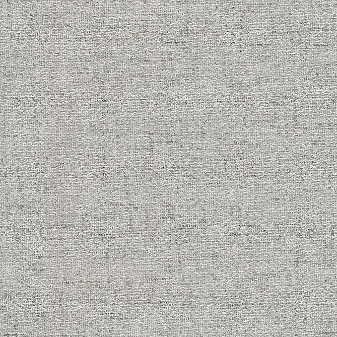 HomePop 24" Open Back Counter Stool Home Décor|Fabric Chairs for Dining Room, Kitchen and Living Room - Gray Woven(Single Pack)