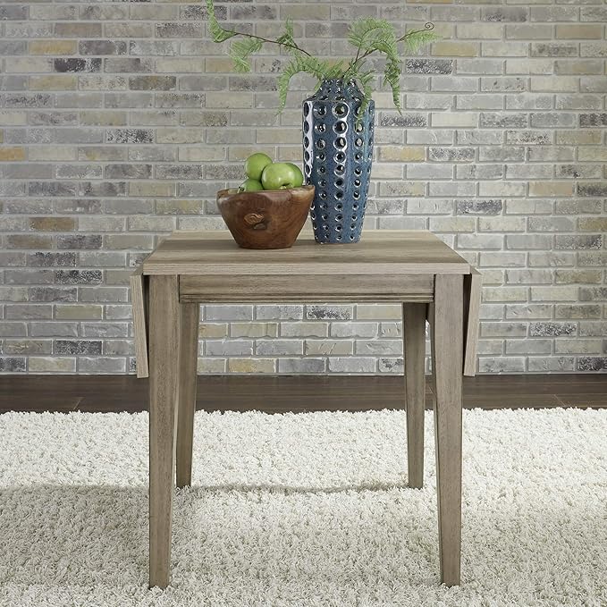 Liberty Furniture INDUSTRIES Sun Valley Drop Leaf Table, W47 x D29 x H30, Light Brown