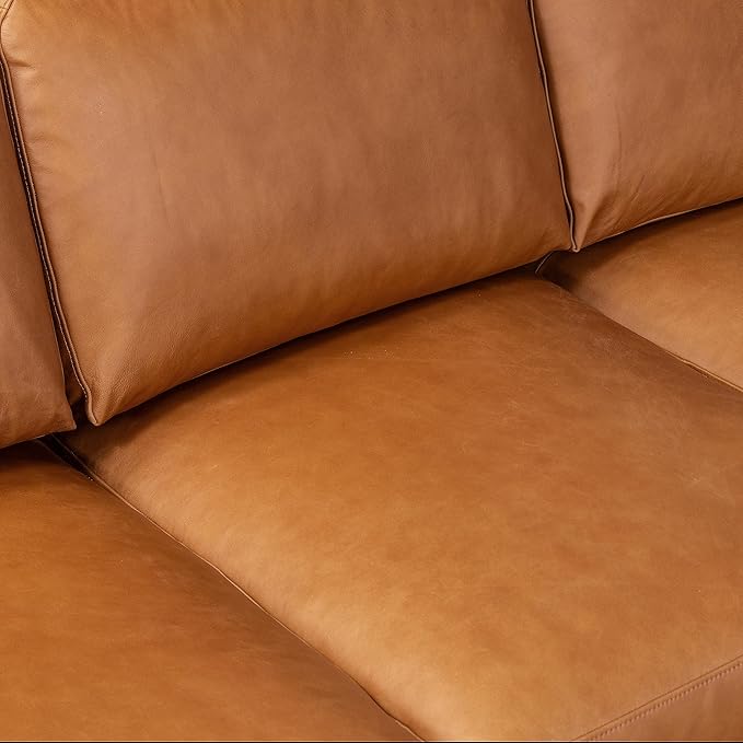 Poly & BARK Cádiz 90" Sofa in Bourbon Tan