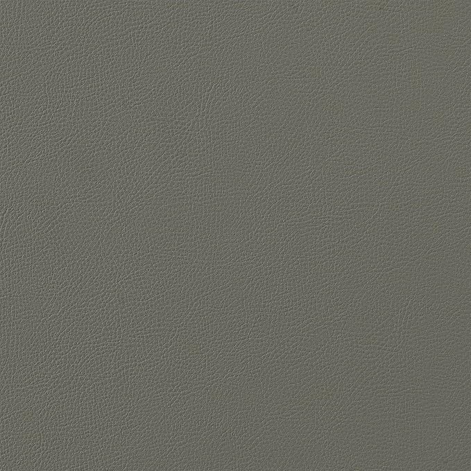 Armen Living Prinz 30" Bar Height Swivel Barstool in Grey Faux Leather and Brushed Stainless Steel Finish