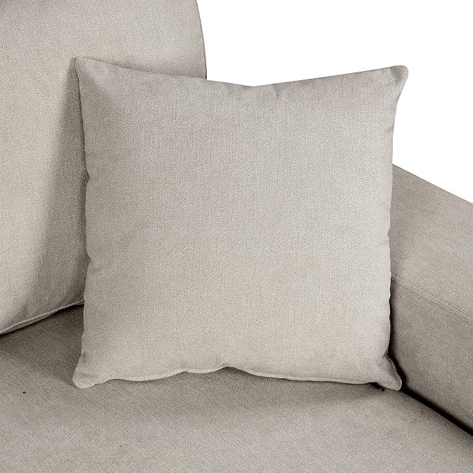 109" U-shaped Sectional Pull-out Sofa Bed with Storage Chaise,2-in-1 Convertible Couch W/ 4 Back Pillow & 2 USB Ports,Luxurious Sleeper Furniture Set for Living Room Large Space,Beige Chenille