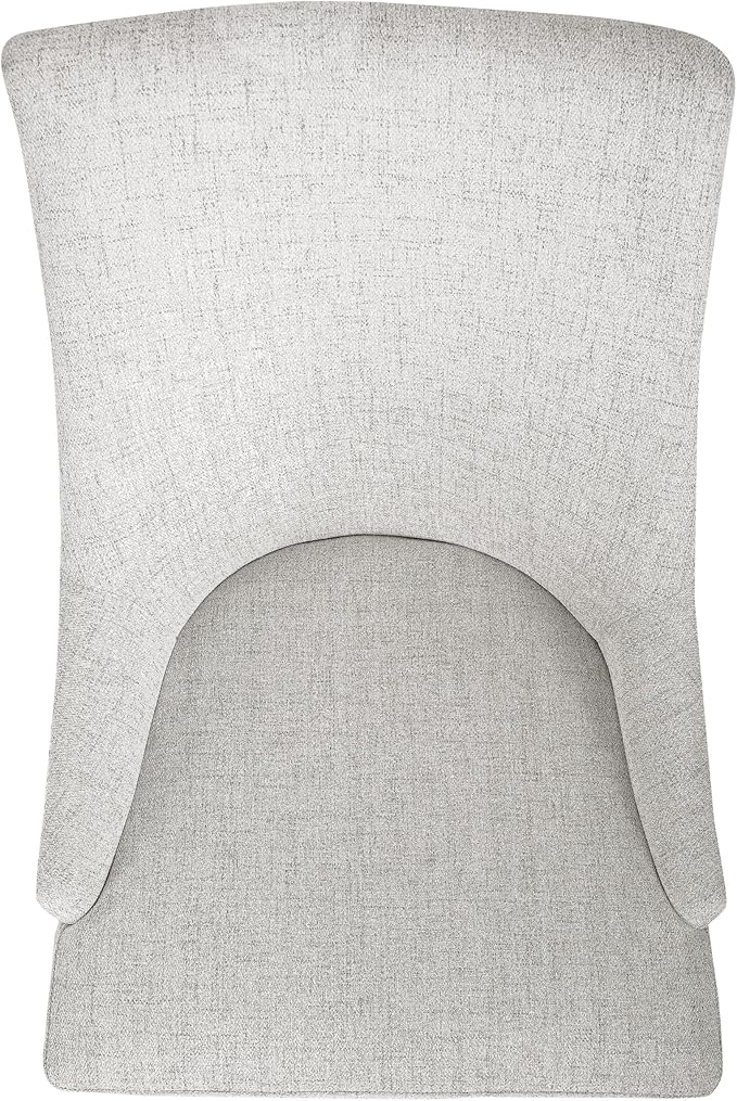 HomePop Home Decor | Upholstered Anywhere Dining Chair | Accent Chairs for Living Room & Bedroom | Decorative Home Furniture - Neutral Textured Solid (Single Pack)