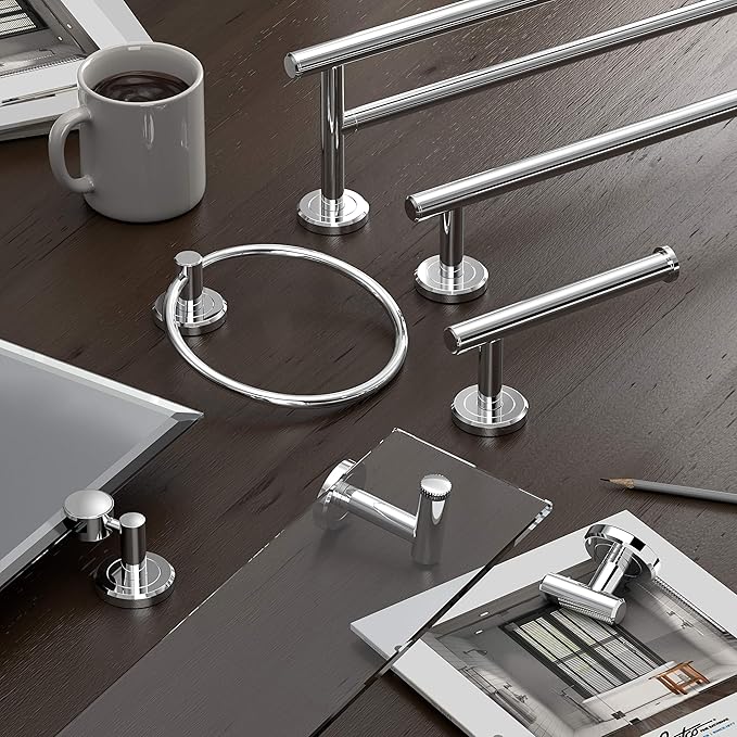 Gatco Latitude II Rectangle Mirror,, Chrome, 31.5 Inch, Frameless Rectangle, 31.50"H X 27.50"W