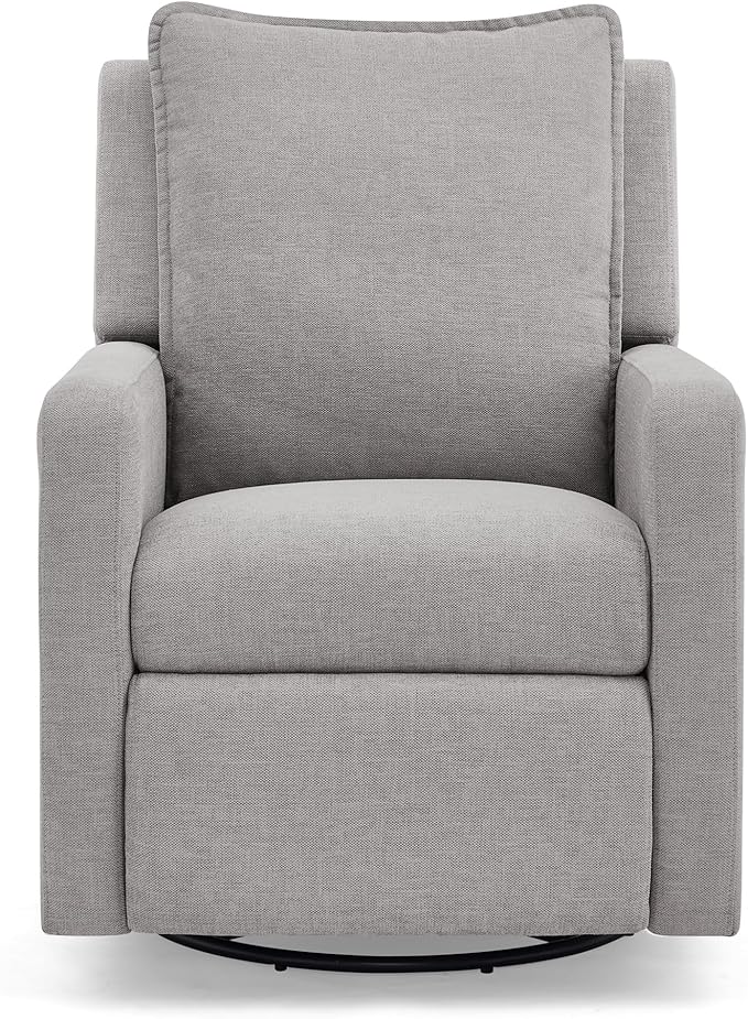 Delta Children babyGap Harlowe Power Recliner with USB-A & Charging Port Greenguard Gold Certified – Stain-Resistant Performance Fabric is Oeko-TEX Standard 100 Certified, Ash
