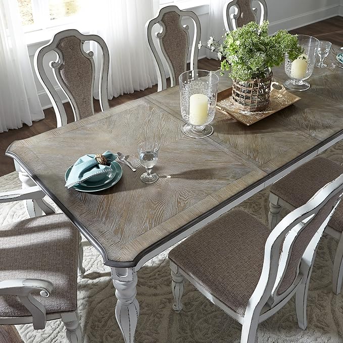 LIBERTY FURNITURE INDUSTRIES, INC. Magnolia Manor 5 Piece Leg Table Set