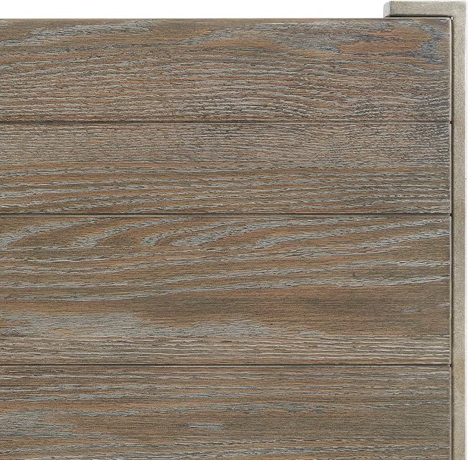 Roundhill Furniture Corbeta Living Room, Side Tables, Aged Graphite