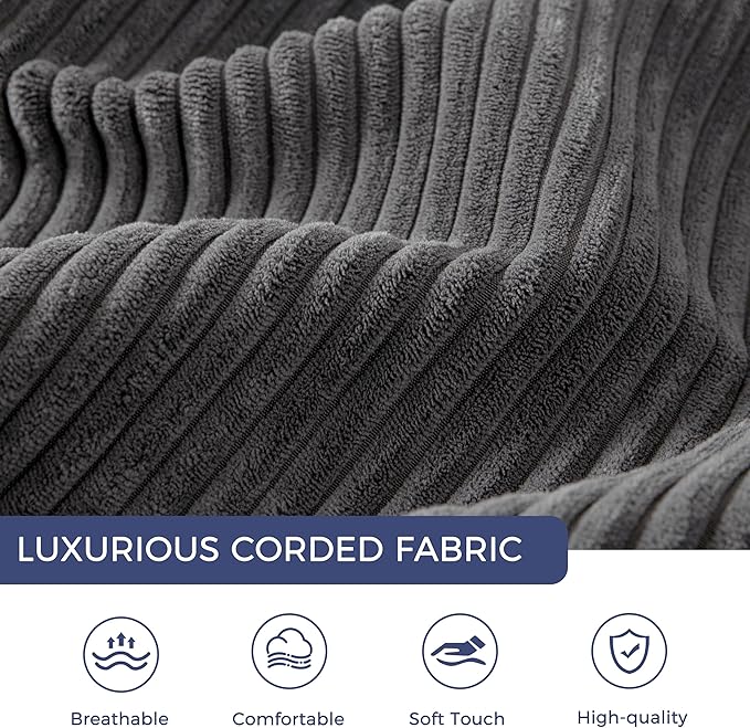 MAXYOYO Convertible Sofa Bed, Fold Out Single Sleeper Sofa with Pillow, 4 in 1 Tufted Folding Couch Bed Foam Floor Couch, Lazy Chair for Living Room Bedroom Guest Room, Dark Grey