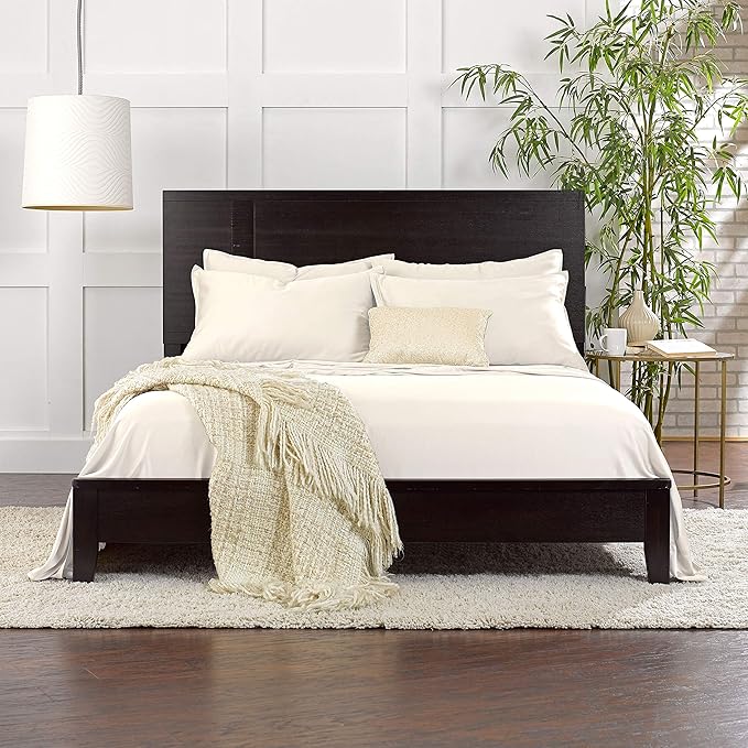 Twin XL Sheets by Pure Bamboo, Genuine 100% Organic Viscose Derived from Bamboo Bed Sheet Set, Luxuriously Soft & Cooling, Double Stitching, Lifetime Quality Promise (Twin XL, Ivory)