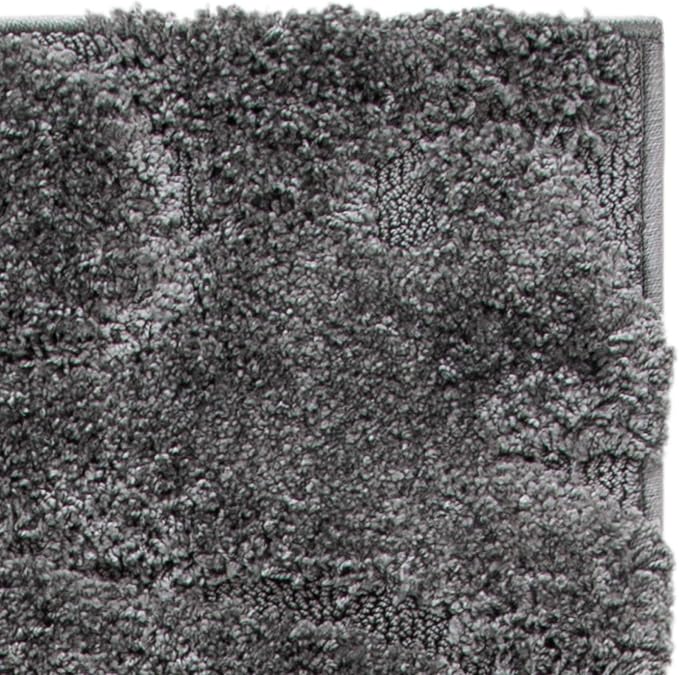 SAFAVIEH Florida Shag Collection Runner Rug - 2'3" x 13', Grey, Scroll Design, Non-Shedding & Easy Care, 1.2-inch Thick Ideal for High Traffic Areas in Living Room, Bedroom (SG455-8013)
