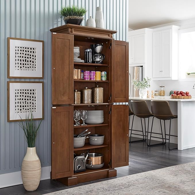 Homestyles Americana Brown Pantry