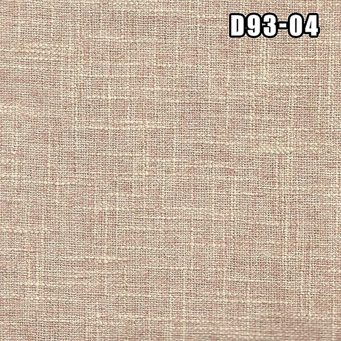 East West Furniture VAAB7-OAK-04 7 Piece Dinette Set Consist of an Oval Dining Room Table with Butterfly Leaf and 6 Light Tan Linen Fabric Upholstered Chairs, 40x76 Inch, Oak