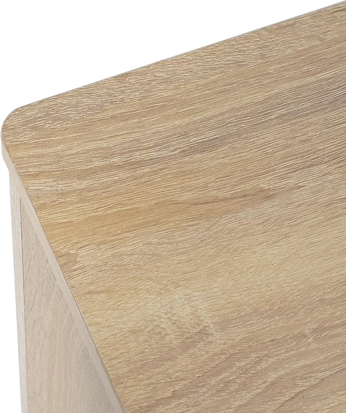 Christopher Knight Home Saral Modern 65 Inch TV Stand for TV up to 70 inch, TV Entertainment Center with Storage Adjustable Shelf, Wooden TV Console Table with Storage for Living Room, Natural