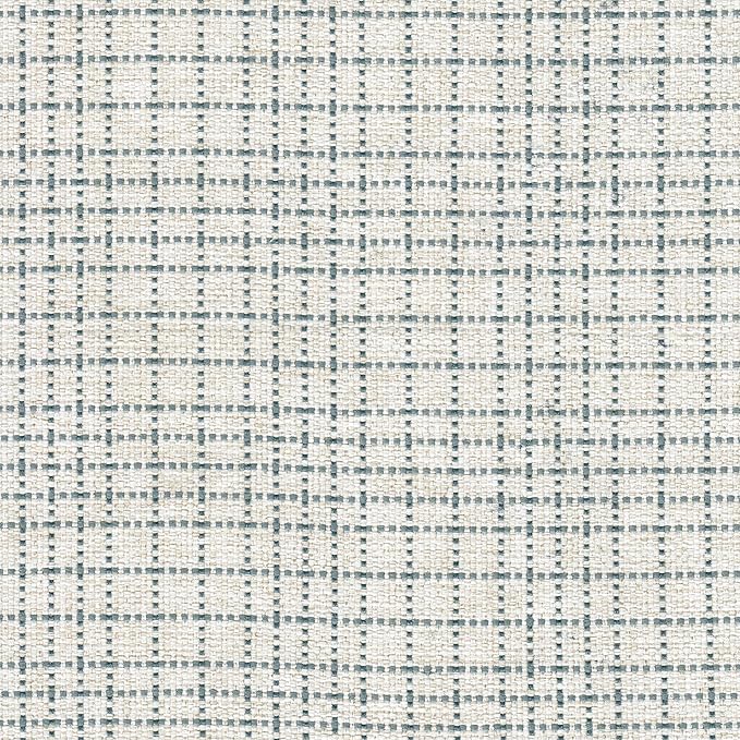 HomePop Home Decor |Classic Upholstered Parsons Dining Chairs |Decorative Home Furniture, Cream Mini Grid Pattern (Single Pack)