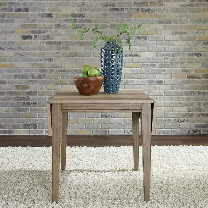 Liberty Furniture Industries Sun Valley 5 Piece Drop Leaf Set, W47 x D29 x H30, Light Brown