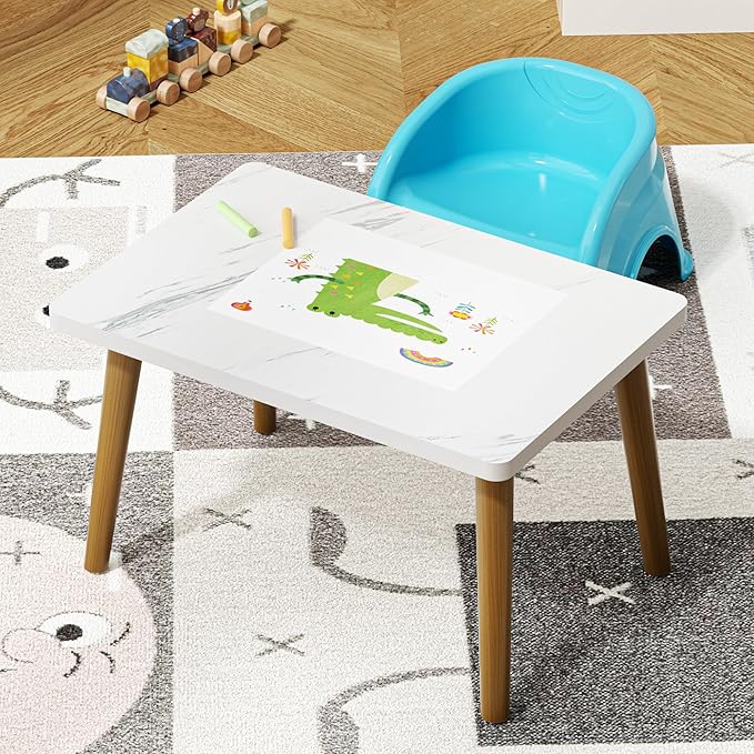 Small Coffee Table for Small Space, Low Table, Floor Table Desk for Sitting on The Floor, Storage Living Room Furniture, Tatami Tea Tables with Solid Wood Legs, Home Office, Farmhouse, Rectangle White