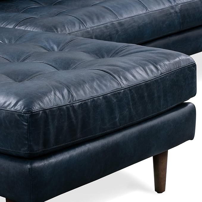 POLY & BARK Napa Furniture, 104.5 inches, Midnight Blue