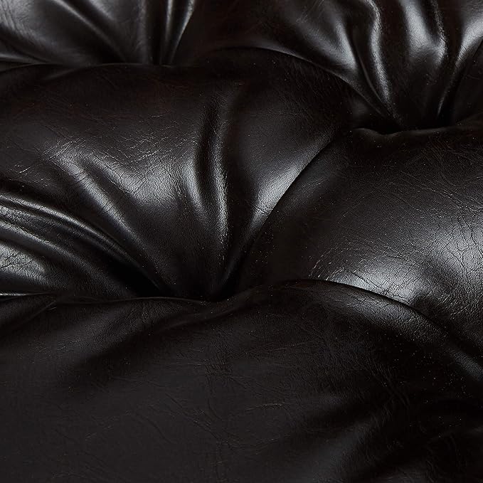 Christopher Knight Home Ottilie Leather Storage Ottoman, Brown
